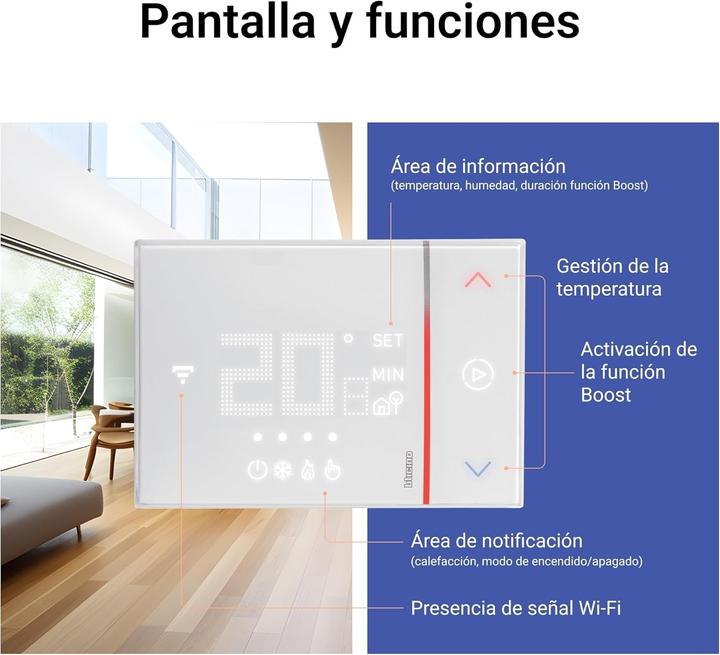 Immagine prodotto Legrand WiFi-Thermostat Smarther2 mit Netatmo Integration