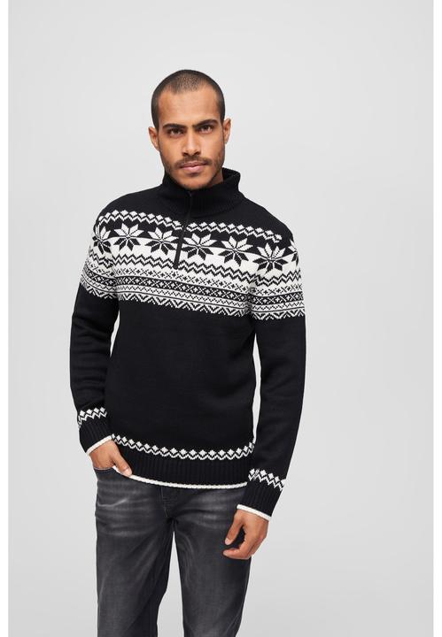 Image du produit Brandit Pull en laine norvégien Taille 4XL Couleur Noir (4XL)
