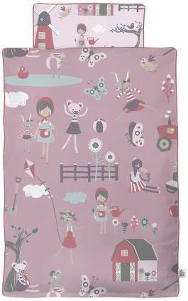 Produktbild Sebra Farm violett (100 x 140 cm, 40 x 45 cm)