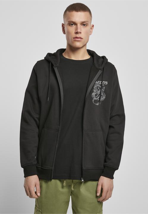 Produktbild Mister Tee Dragons Never Die Heavy Zip Hoody - 132739 (M)