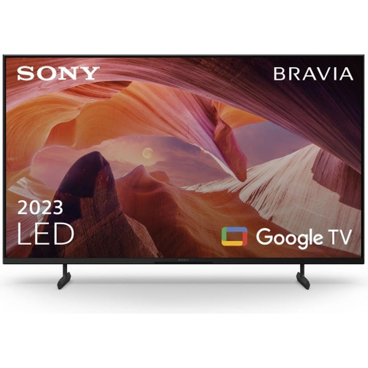 Sony FWD-50X80L (49.61", X80L, LED, 4K, 2023), TV, Schwarz