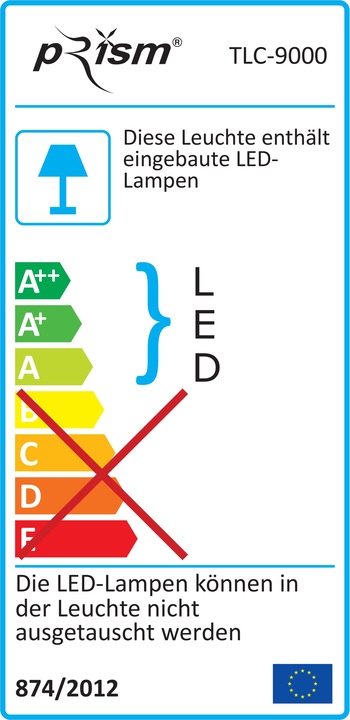 Energy Label Broadwing Desk Lamp (1500 lm)