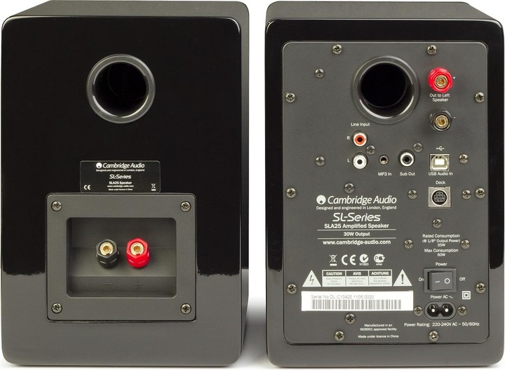 Actual product image Cambridge Audio Sla25 (1 pair, 30 W)