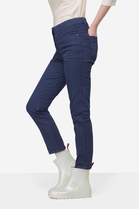 Produktbild Laurasøn Jeans Tina, gerade Passform, seitliche Zierfalten, 5-Pocket (40)