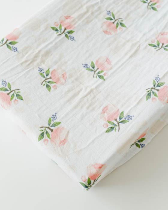 Actual product image little unicorn Changing Pad Cover (40 x 80 cm)