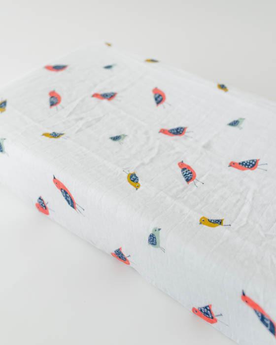 Actual product image little unicorn Changing Pad Cover (40 x 80 cm)