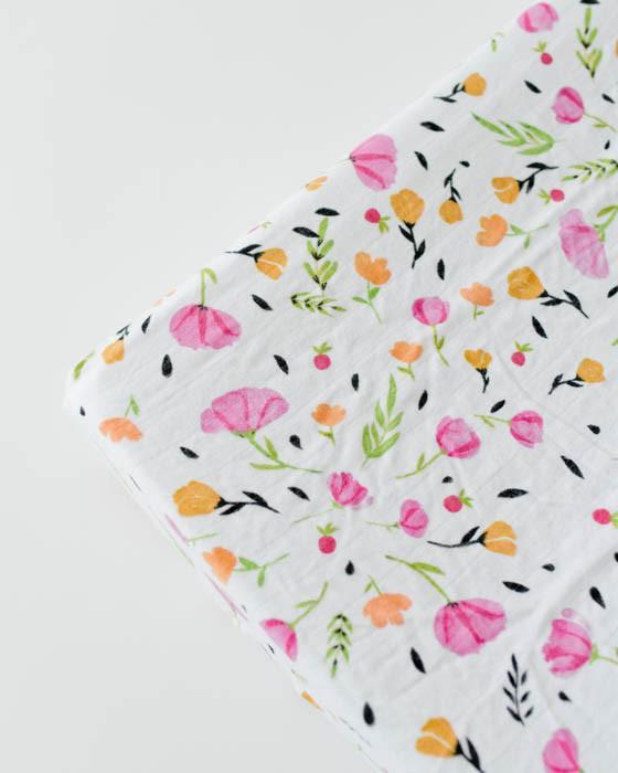 Actual product image little unicorn Changing Pad Cover (40 x 80 cm)