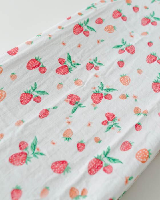 Actual product image little unicorn Changing Pad Cover (40 x 80 cm)