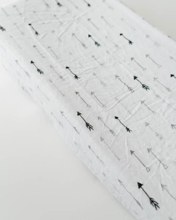 Actual product image little unicorn Changing Pad Cover (40 x 80 cm)