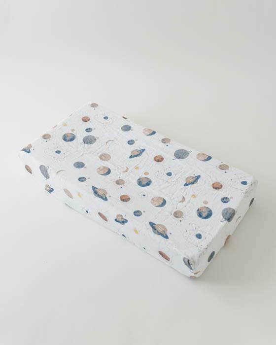 Actual product image little unicorn Changing Pad Cover (40 x 80 cm)