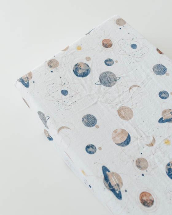 Actual product image little unicorn Changing Pad Cover (40 x 80 cm)