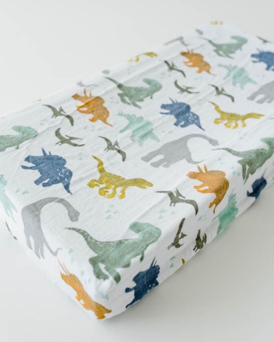 Actual product image little unicorn Changing Pad Cover (40 x 80 cm)
