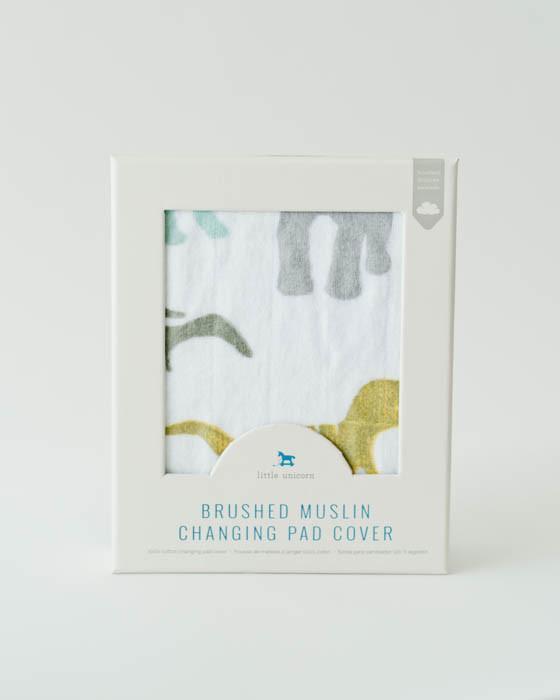 Actual product image little unicorn Changing Pad Cover (40 x 80 cm)