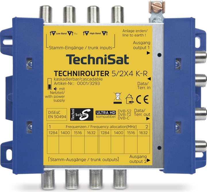 Actual product image TechniSat TechniRouter 5/2x4 K-R
