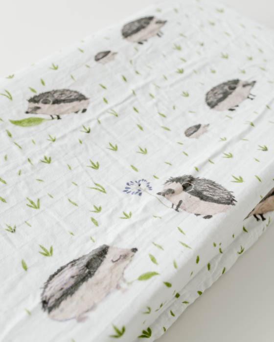 Actual product image little unicorn Changing Pad Cover (40 x 80 cm)