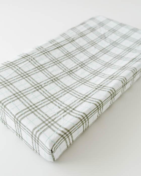 Actual product image little unicorn Changing Pad Cover (40 x 80 cm)