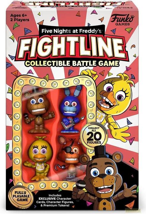 Actual product image Funko Five Nights at Freddy's Collectable Battle Game Card Game Fightline Premier Set