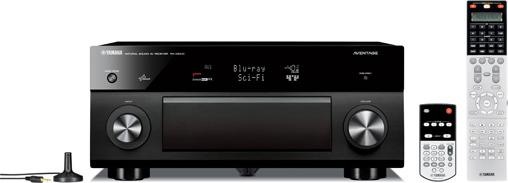 Yamaha RX-A3010, 3D 9.2 AV Receiver, Zone4, DLNA, Schwarz (Receiver)
