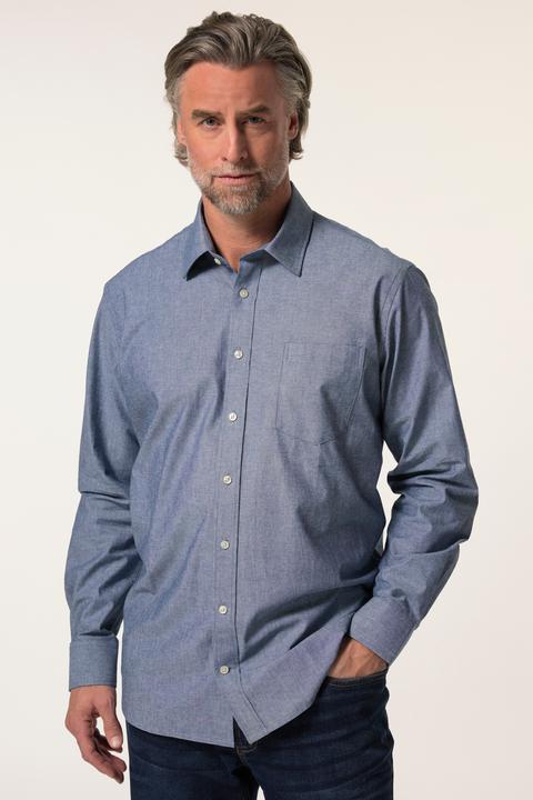 Produktbild Boston Park Hemd, Langarm, Chambray, Kentkragen, Comfort Fit (5XL)