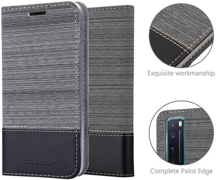 Image du produit Cadorabo Couverture look jeans Book (Huawei Nova 7 5G)