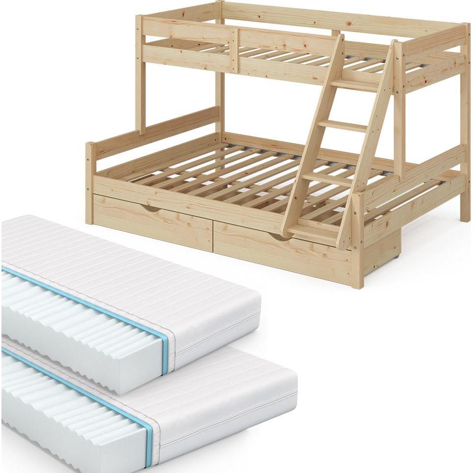 VitaliSpa, Kinderbett, Etagenbett Everest (140 x 200 cm)