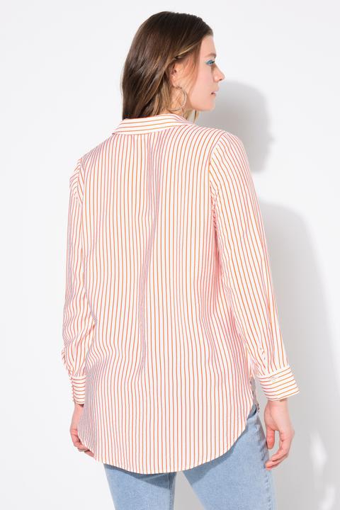 Actual product image Studio Untold Pinstripe Button Down Blouse (46, 48)