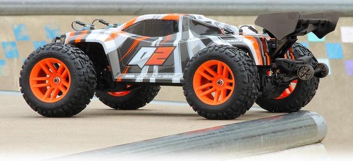 Immagine prodotto Maverick Quantum2 XT 1:10 Stadium Truck - Orange (Mit Radio, Batterie nicht enthalten) (RTR pronto all'uso)
