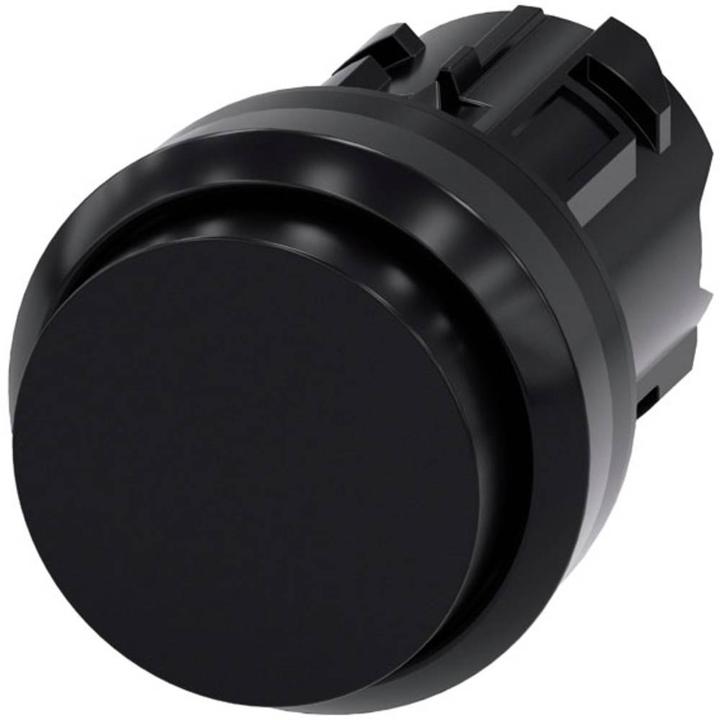 Produktbild Siemens Pushbutton 22mm Round Plastic Black