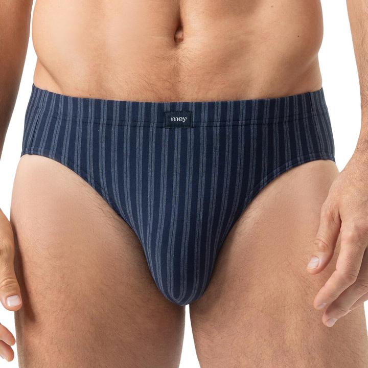 Produktbild Mey 3er Pack Denim Stripes Midi Slip / Unterhose (M, 3er Pack)