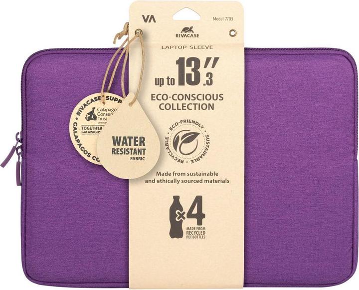 Produktbild Rivacase NB Sleeve Suzuka violet 7703 (14")