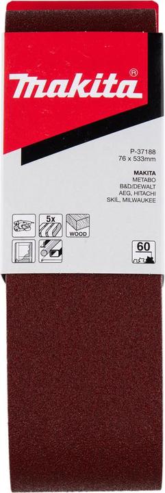 Produktbild Makita Schleifband 76x533mm K60 (60)