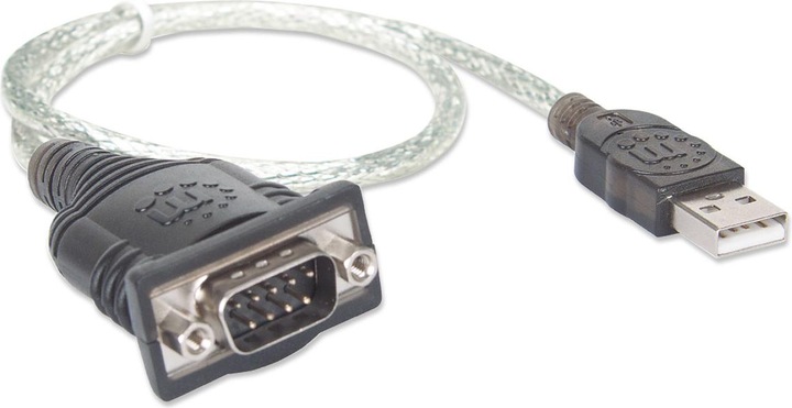 Produktbild Manhattan Schnittstellenkabel Adapter USB auf Seriell (USB)