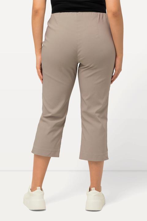 Immagine prodotto Ulla Popken Pantaloni di bengalina elasticizzata, lunghi fino al polpaccio, con cintura elastica (58)