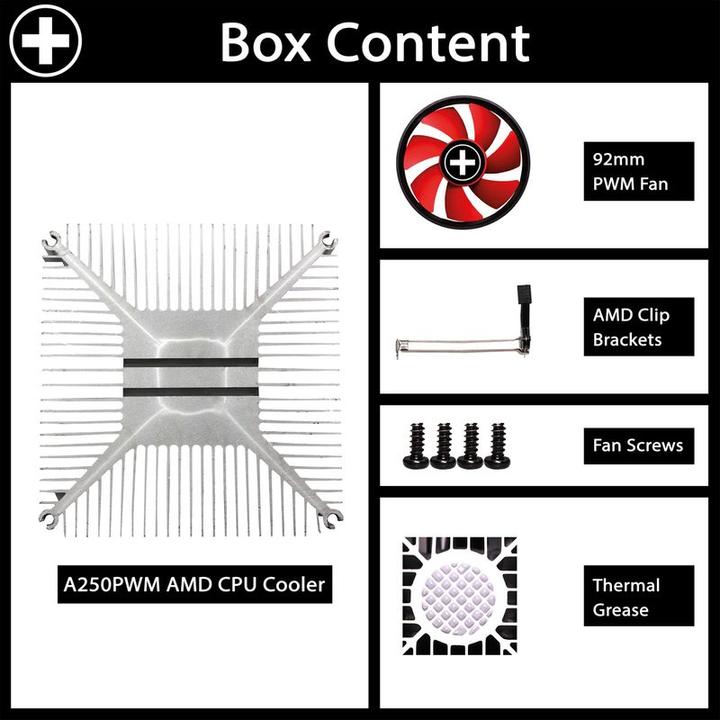 Actual product image Xilence 1000 -, 44.37 CFM, PWM, 17.8 - (63 mm)