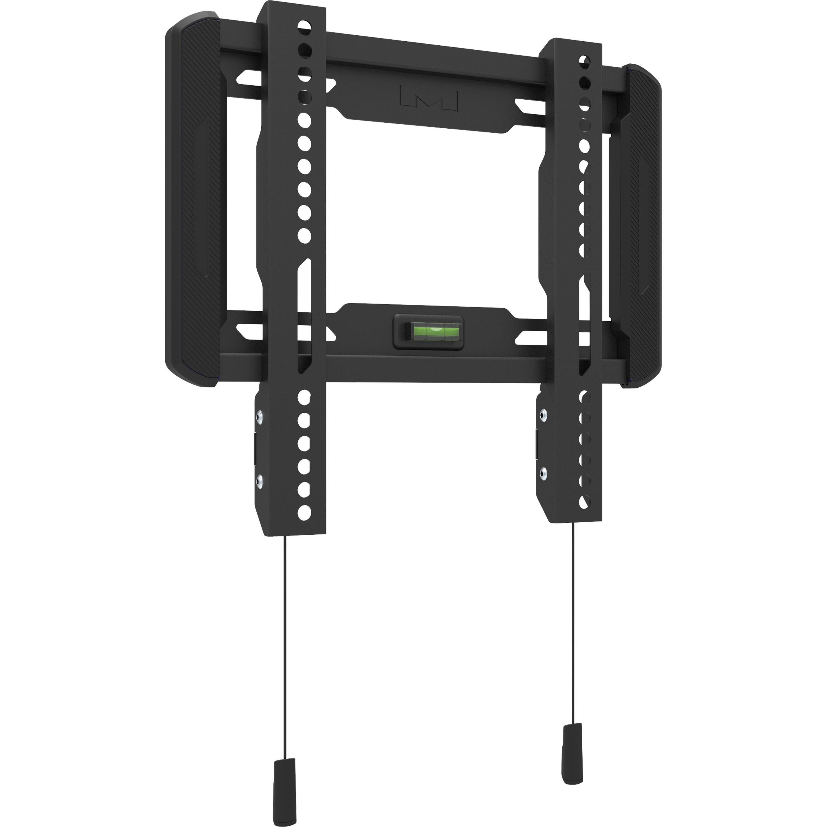 Multibrackets Wandhalter bis 24"- 55", Metall, schwarz (Wand, 55", 50 kg), TV Wandhalterung, Schwarz