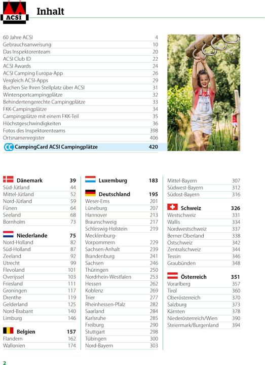 Immagine prodotto ACSI Campingführer Deutschland 2025 (Tedesco, 2024)