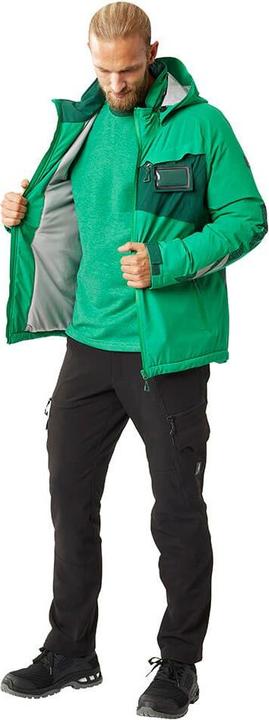 Actual product image Mascot Fleece hooded sweatshirt bordeaux, size L (L)