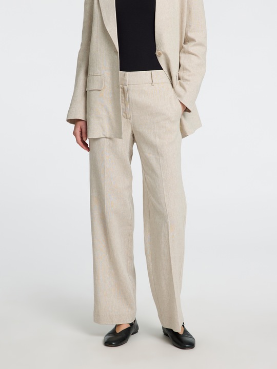 Produktbild Selected Femme Slftania-Rita Mw Wide Pant Noos (38)