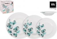 La Mer round dinnerware 18 pieces imagine md (18 pcs.)
