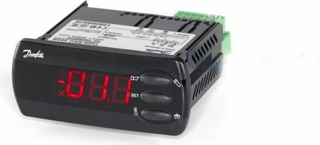 Actual product image Danfoss EKC 202D - Køle-apparatstyring, Temp., Multi, 4 relaeer, 1f, 1k, 2,5 VA
