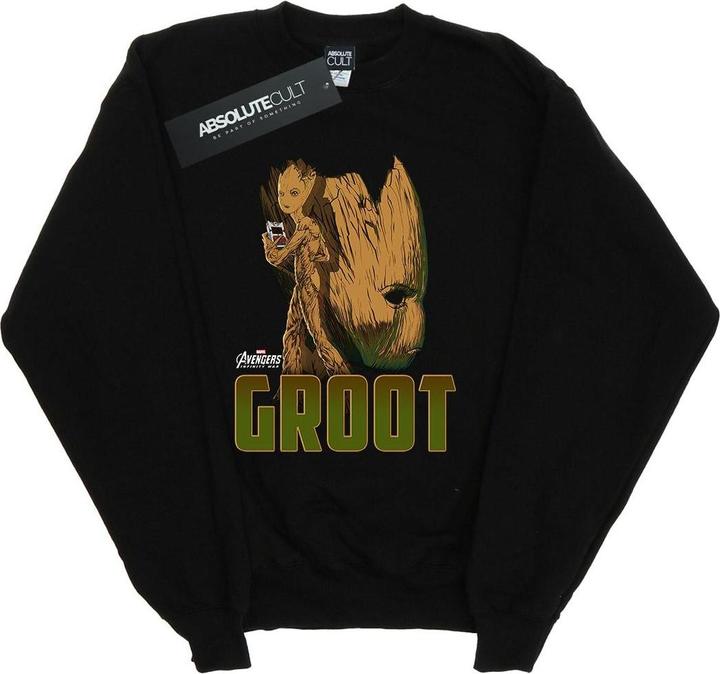 Produktbild Avengers Infinity War Groot Character Sweatshirt Jungen (152, 158)