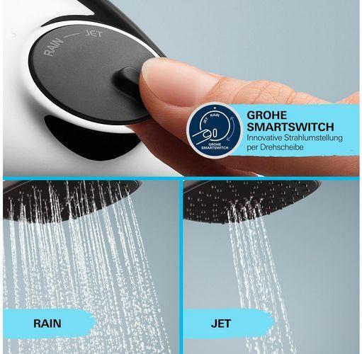 Produktbild Grohe Vitalio Start System 250 Flex Duschsystem mit Umstellung und Vitalio Start 110 Handbrause, Reno-Set