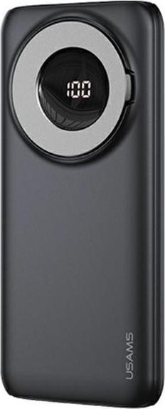 Produktbild Usams MagSafe Wireless Powerbank QC3.0+PD 20W LED Display 10'000mAh - Schwarz (10000 mAh, 20 W, 37 Wh)