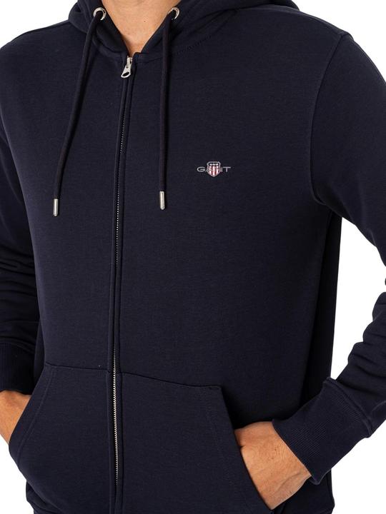 Produktbild GANT Regular Shield Full Zip Hoodie (L)