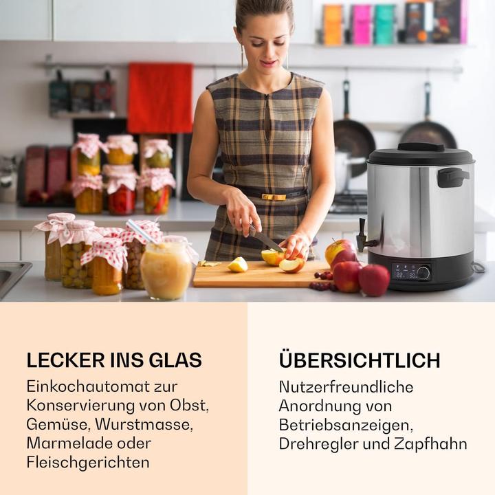 Produktbild Klarstein 2 in 1 Einkocher ‎FP13-Abbey25L (25 l)