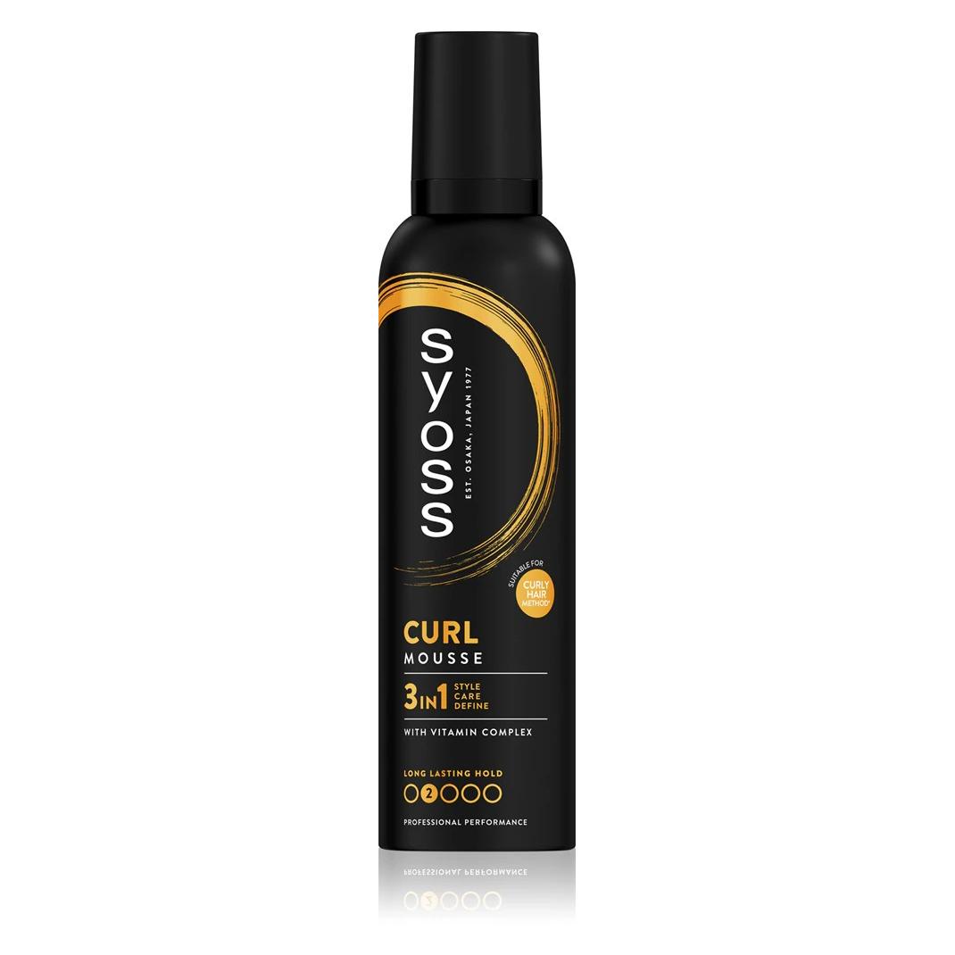 Syoss, Haarmousse, Curl Control (Krulmousse, 250 ml)