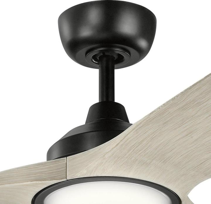 Immagine prodotto Elstead Lighting Ventilatore da soffitto silenzioso Imari con luce LED Ø165cm Motore DC + telecomando