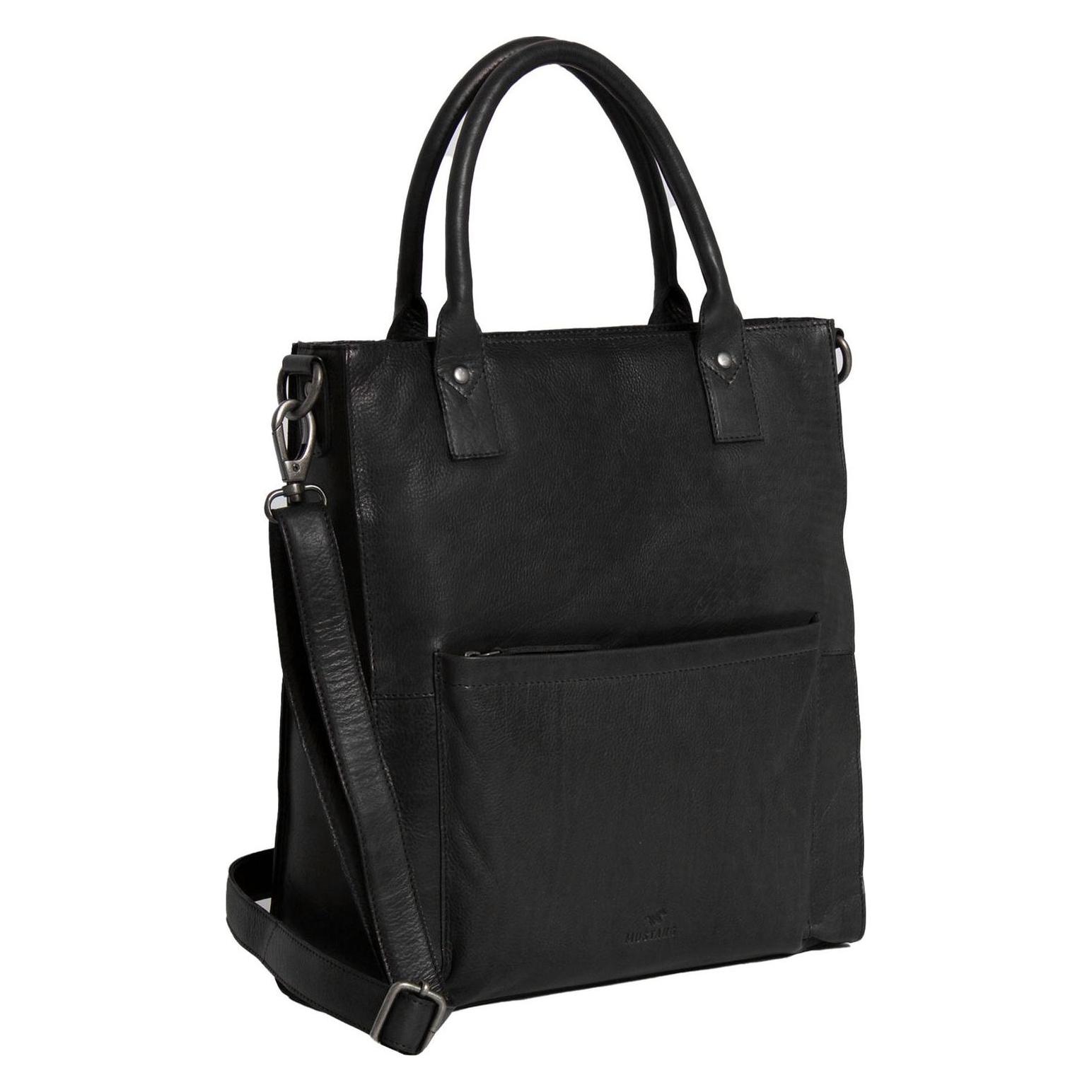 Mustang, Damen, Handtasche, Perth Shoulderbag, Schwarz