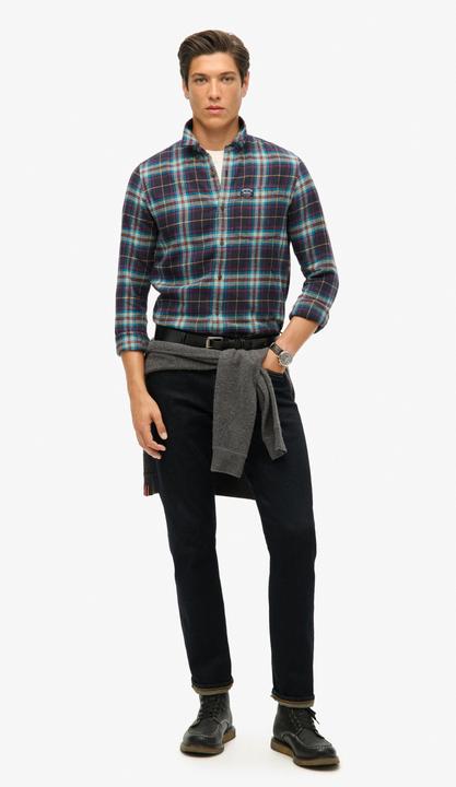 Produktbild Superdry Langärmeliges Holzfällerhemd aus Baumwolle (XL)