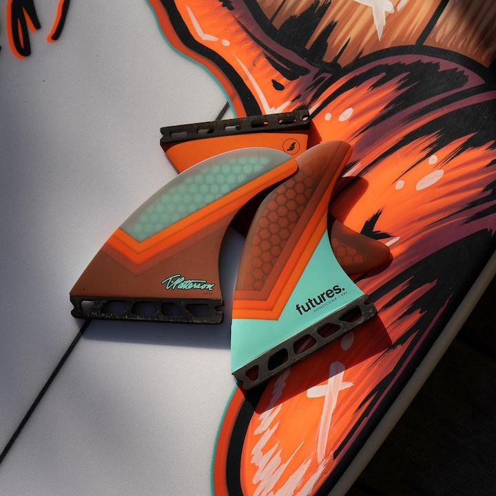 Actual product image Futures Thruster Fin Set Timmy Patterson TP1 L